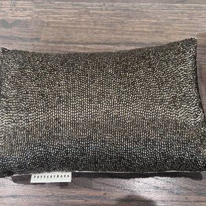 Perfect for the Holidays - Set of 4 - Pottery Barn Bronze Beaded Lumbar Pillows